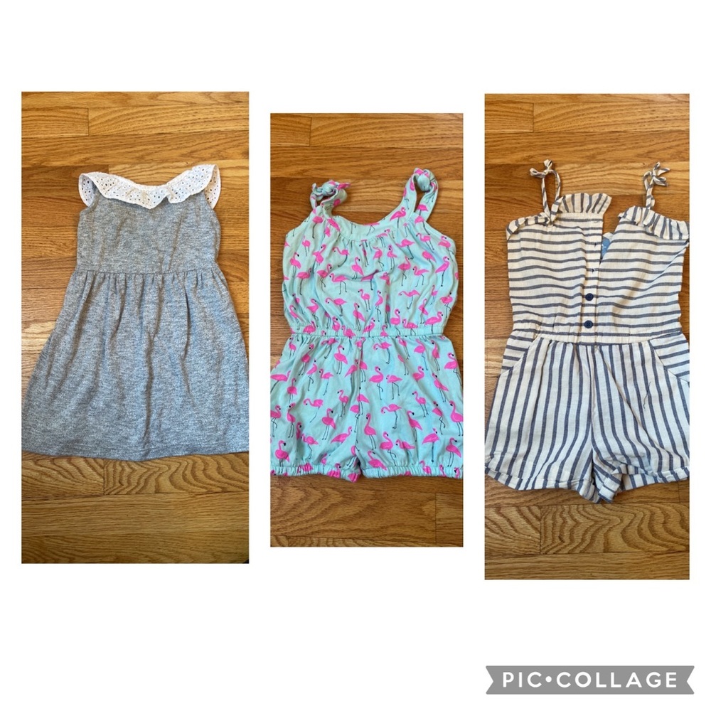 Gap and Gap Factory Size 3 Rompers and Dress